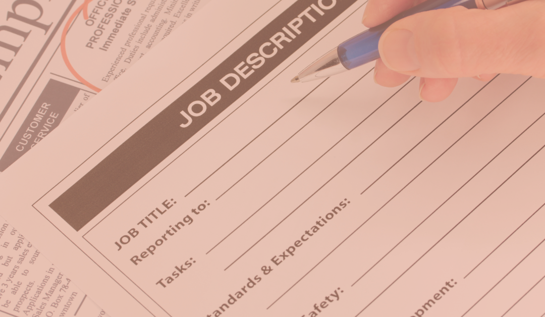 Free Resource: Job Description Template